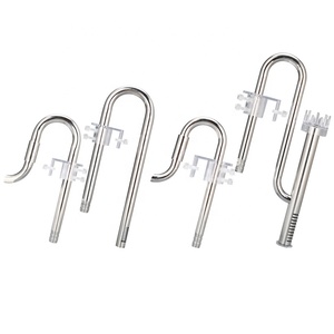 Juego de tuberías de lirio de acuario de acero inoxidable ecológico ZRDR, tubería de agua de entrada y salida con cartucho de filtro para pecera - Product Image 1