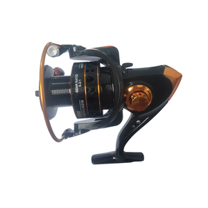 Carrete de Pesca Giratorio Hei <span class=keywords><strong>Diao</strong></span> Lure, Totalmente Metálico, Relación de Engranajes 4.6:1, Mano Derecha, 6 Rodamientos, 1.5 kg, para Pesca en Playa y Océano - Product Image 1