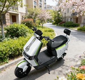 Potente Scooter de 2000w y 60v para Adultos, Motocicleta de Alta Velocidad con Neumáticos Anchos para Desplazamientos Diarios, la Potencia de 2000w Proporciona Alta Velocidad - Product Image 1