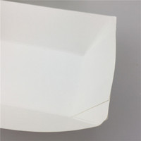 Sushi Boat Paper Tray Box Tray Fast Food Packaging Set for Empanadas and Thick French Fries
