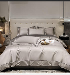 Juego <span class=keywords><strong>de</strong></span> <span class=keywords><strong>cama</strong></span> <span class=keywords><strong>de</strong></span> cuatro piezas <span class=keywords><strong>de</strong></span> algodón <span class=keywords><strong>de</strong></span> fibra larga 200 <span class=keywords><strong>de</strong></span> alto grado <span class=keywords><strong>de</strong></span> lujo ligero 100% edredón <span class=keywords><strong>de</strong></span> sábana <span class=keywords><strong>de</strong></span> algodón puro para el hogar moderno 200TC - Product Image 1