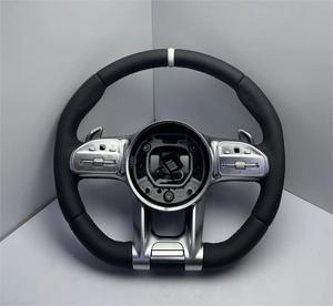 Volant de direction Dragonfly en carbone avec LED pour Mercedes BENZ W204 W205 W213 W222 Classe C Classe E 809 - Product Image 5