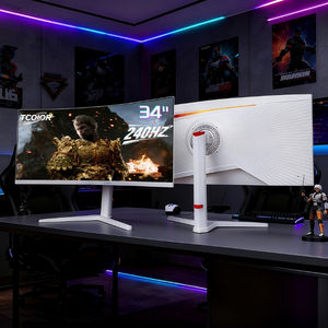 240hz 4k सस्ते बड़े कर्व्ड मॉनिटर, गेमिंग के लिए 34 इंच 4K 180hz मोनोइचर आधारित डिस्प्ले एलसीडी मॉनिटर - Product Image 1