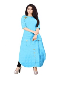 Women's Rayon Weaving Indian Style In-Stock Kurti for Wedding - Product Image 6