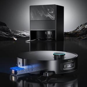 Aspiradora <span class=keywords><strong>robot</strong></span> Dreame X50 Pro con cepillo Hyperstream antienredos Funciona silenciosamente ideal para bebés Incluye purificado - Product Image 6