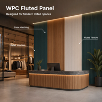 Paneles Acústicos WPC de Alta Densidad para Hoteles Boutique, Insonorizantes, Confiables, Calidad de Exportación, para Hogares Modernos, Salas de Estar, Hospitales