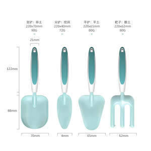 <b>Garden</b> Shovel Rake <b>Set</b> 3Pc Ergonomic PP Plastic For Planting Flower Gardening <b>Tools</b> Outdoor DIY <b>Garden</b> Care <b>Tool</b> <b>Set</b> - Product Image 2
