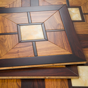 Parquet en bois d'orme multicouche de qualité AB FSC antidérapant français de 16 mm pour maison - Product Image 1