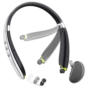 Écouteurs sportifs étanches TWS à tour de cou avec affichage numérique, micro intégré, <span class=keywords><strong>casque</strong></span> sans fil intra-auriculaire pour la course, l'entraînement et le gaming - Product Image 1