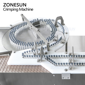 เครื่องปิดฝาขวดแก้วแบบหมุนอัตโนมัติความเร็วสูง ZONESUN ZS-YG100D หัวคู่ สำหรับปิดฝาแบบพลิกออก - Product Image 2
