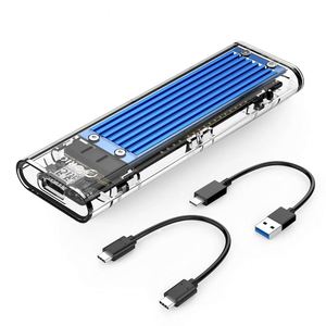 <span class=keywords><strong>M2</strong></span> SSD Case NVME SSD Enclosure M.2 <span class=keywords><strong>a</strong></span> <span class=keywords><strong>USB</strong></span> Tipo C Caja <span class=keywords><strong>de</strong></span> <span class=keywords><strong>disco</strong></span> <span class=keywords><strong>duro</strong></span> transparente para NVME PCIE NGFF SATA MB Key SSD Disk - Product Image 1