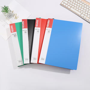 Grosir merek WG-J-43 kapasitas besar kulit A4 <span class=keywords><strong>Notebook</strong></span> Loose-Leaf Folder File dokumen multi-lapisan kertas uji siswa - Product Image 2