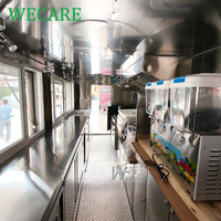 WECARE Camion de restauration mobile entièrement équipé : Bar, Pâtisserie, Café, Grill Shawarma, BBQ, Tacos, Pizza, Boissons