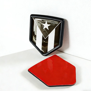 Oferta Especial: Adhesivo <span class=keywords><strong>Universal</strong></span> de Puerto Rico, Emblema Premium para Decoración Exterior de Automóviles, Diseño Personalizado Aceptado - Product Image 1