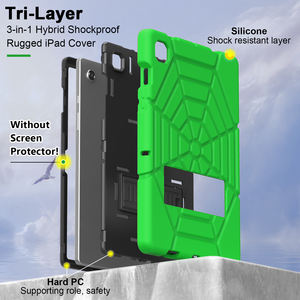 Housse de protection rigide en silicone robuste pour tablette <span class=keywords><strong>Samsung</strong></span> <span class=keywords><strong>Galaxy</strong></span> <span class=keywords><strong>Tab</strong></span> A8 10.5 SM- X200 X205 avec béquille - Product Image 4