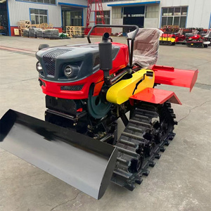 25HP Track Crawler <b>Rotary</b> Tiller – Powerful Agricultural <b>Machine</b> for Paddy Fields - Product Image 4