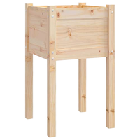 Rak Pot Bunga Kayu Pinus Persegi - Rangka Penyangga Tahan Lama untuk Penggunaan di Rumah dan Taman, Desain Hemat Ruang, Tersedia Grosir, Buatan Shanghai