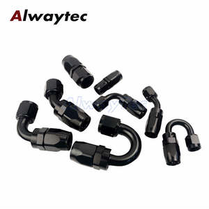 유니버셜 AN4 AN6 AN8 AN10 CPE 알루미늄 나일론 고무 연료 피팅 호스 엔드 어댑터 키트 브레이디드 연료 쿨러 호스 라인 어셈블리 - Product Image 3