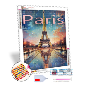 <span class=keywords><strong>Paris</strong></span> vente en gros Offre Spéciale 5d diamant peinture pour adultes Kit ville bâtiment plein diamant Ab diamant <span class=keywords><strong>photos</strong></span> personnalisées décor à la maison - Product Image 1