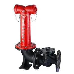 Adaptateur de raccord de <span class=keywords><strong>hydrant</strong></span> de style ancien de marque Quanhang pour pompe à eau, fonte durable, utilisation en lutte contre l'incendie, au-dessus et sous terre - Product Image 5