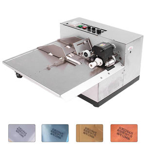 Máquina automática de codificación de fecha con tinta sólida para cajas de papel, bolsas de plástico, etiquetas, impresora de lotes y fechas de caducidad para alimentos, bebidas, cosméticos y cartón. - Product Image 5