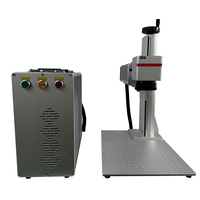 Machine de gravure laser à fibre de type split 30W 50W, marqueur laser à fibre pour métal et acier au carbone