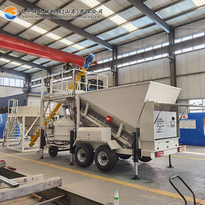 Fabricación de Mezcladoras de Concreto Planetarias para la Venta, Planta Mezcladora de Concreto Portátil Pequeña, Mini Planta Móvil de Concreto Húmedo - Product Image 6