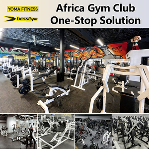 โครงการฟอซาน ทันคีย์ คอมเมอร์เชียล ยิม คลับ สำหรับพื้นที่ 70-550 ตารางเมตร ㎡   ชุดอุปกรณ์ฟิตเนสครบวงจรสำหรับแอฟริกา โซลูชั่นแบบครบวงจร - Product Image 1