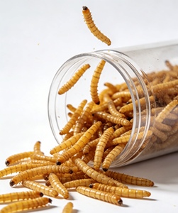 Vermi Essiccati Originali di Fabbrica all'Ingrosso, Alimento ad Alto Contenuto Proteico per Gattini, Cuccioli, Pesci d'Acquario e Uccelli Selvatici - Product Image 6