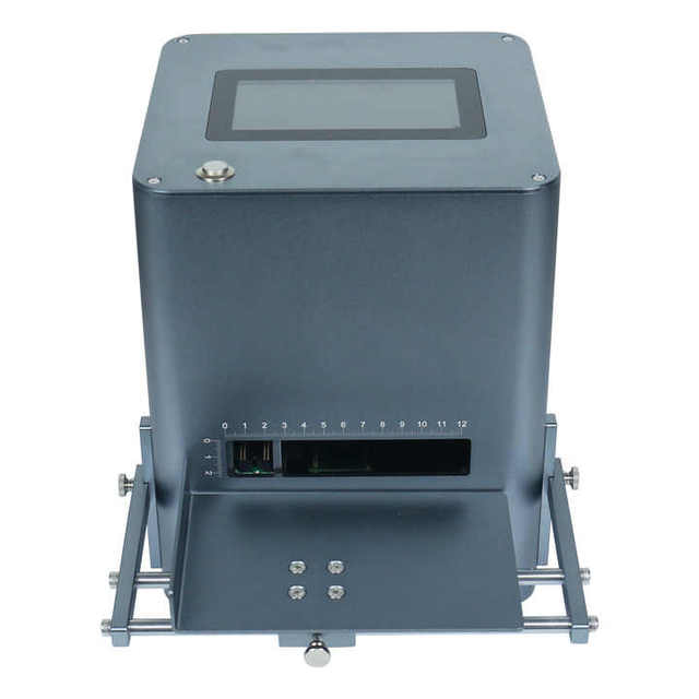 Industrial Handheld Static Inkjet Printer 12.7mm Eco-Solvent Ink Quick Dry Flex Egg Barcode Serial Number Printing Machine