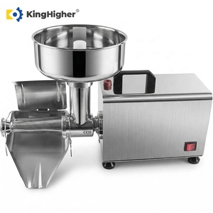 Extracteur de jus de fruits commercial électrique, <span class=keywords><strong>presse</strong></span>-tomates automatique en acier inoxydable, machine à confiture, machine à sauce - Product Image 3