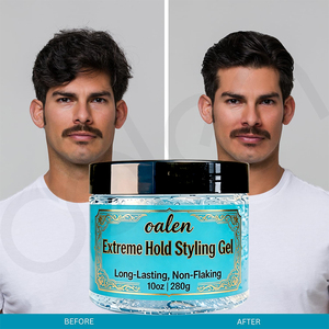 <span class=keywords><strong>Gel</strong></span> <span class=keywords><strong>coiffant</strong></span> pour hommes Oalen Private Label, résistant à la transpiration et à l'eau, facile à modeler, pour salon et usage domestique courant. - Product Image 2