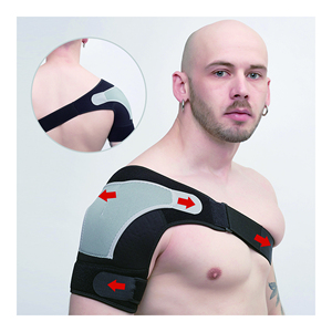 Protector de neopreno para aliviar el dolor de espalda, inmovilizador de hombro, soporte, almohadilla, cinturón, correa ajustable, banda para el hombro - Product Image 1