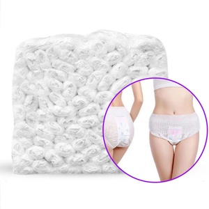 Nuevo Diseño de Pantalones Menstruales Desechables para Mujer, Toallas Sanitarias de Algodón Ecológicas con Súper Absorbencia - Product Image 1