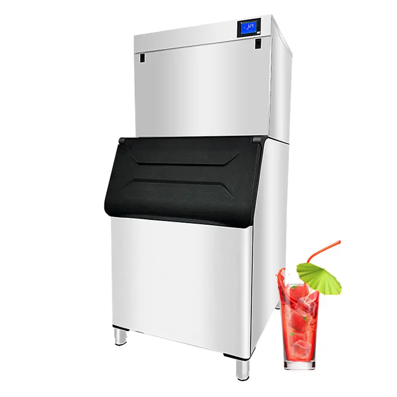 製氷機商業用200kg自動アイスブロック製造機食品飲料コーヒーショップ用アイスキューブマシン
