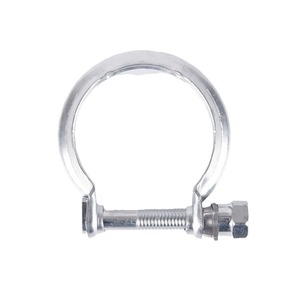 Abrazadera de tubo de acero métrica para silenciador, para maquinaria de construcción, uso general - Product Image 3