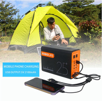 Nouvel adaptateur secteur pour système d'éclairage d'urgence extérieur, batterie LiFePO4, PWM, Bluetooth, musique, radio FM pour usage domestique