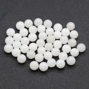 10mm perlas de piedras preciosas de Jade blanco suelta perlas recuerdo cuentas de piedra de piedras preciosas bolas