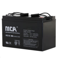 Batterie au plomb-acide scellée VRLA AGM de haute qualité 12V 55Ah pour voiturettes de golf, appareils électroménagers, systèmes UPS et électronique grand public