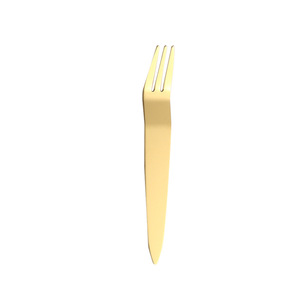 Ensemble de fourchettes à gâteau de lune en acier inoxydable 304, couteau à gâteau et fourchette à dessert, fourchette-cuillère 2-en-1 pour fruits, service d'impression de logo personnalisé - Product Image 5