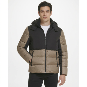 Veste d'hiver matelassée pour homme, veste à bulles de haute qualité, veste chaude d'extérieur, logo personnalisé, design respirant - Product Image 1