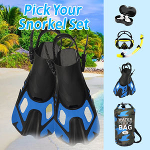 Nuevo Set de Buceo para Niños, Máscara de Buceo Anti-Fugas de PC <span class=keywords><strong>y</strong></span> Silicona con <span class=keywords><strong>Aletas</strong></span> para Jóvenes Nadadores, Venta al Por Mayor Disponible - Product Image 6