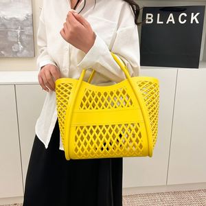 Bolsas de Playa para Viajes de Verano, Bolsa de Compras Impermeable de PVC, Bolso de Mano de PVC de Gran Capacidad para Mujer - Product Image 2
