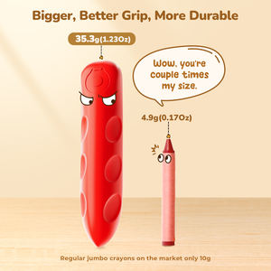 Joycat Niet Giftig Veilig Jumbo Krijt Set Kleine Kinderen Tekenen Gebruik Promotionele Multi-Color 8 Kleuren Krijt Doos Voor Kinderen Tekenen Speelgoed - Product Image 5