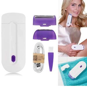 Depiladora Recargable Mini, Elimina el Vello sin Dolor, para Rostro y Cuerpo, Venta al Por Mayor - Product Image 3