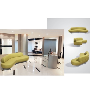 Modern Comfortable Modular Chesterfield <b>Sofa</b> Bed Upholstery Sectional Home Couch Living Room Office Fabric Furniture <b>Sofa</b> Set - Product Image 4