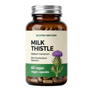 Thảo Dược sức khỏe viên nang bổ sung nhãn hiệu riêng cây kế sữa viên nang cho sức khỏe chất chống oxy hóa cho người lớn - Product Image 3