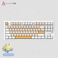 Clavier mécanique pour PC Ajazz TKL avec rétroéclairage RVB, clavier de jeu spécifique aux joueurs, clavier de jeu de qualité supérieure, anti-ghosting