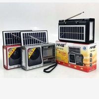 Radio solaire classique Nns 1521U Ns-1521S rechargeable FM/AM/SW1-6 8 bandes avec USB et lumière