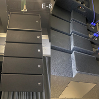 PA E-6 Mini/8/10 inci profesional Line Array Audio sistem Crossover proses untuk pertemuan konferensi pernikahan speaker Hall
